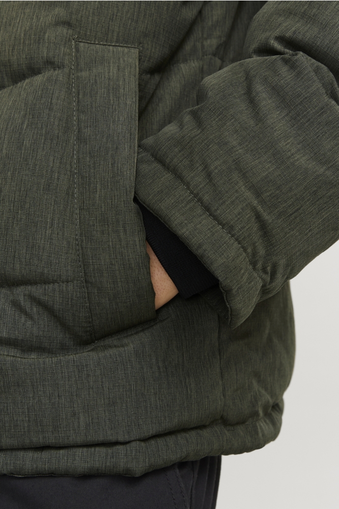 JJBUILD PUFFER JACKET 12256858 ROSIN/MELANGE